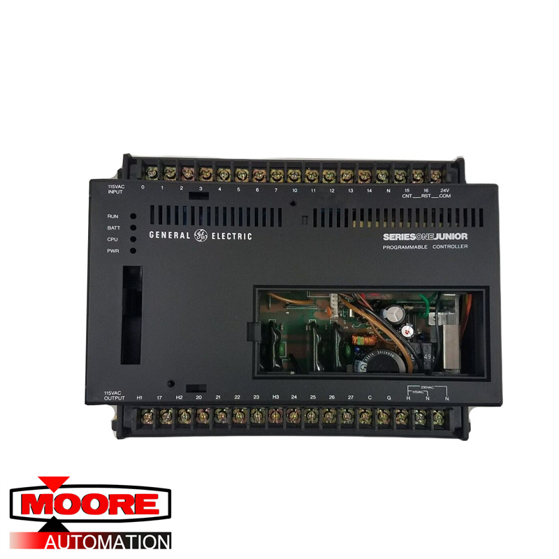 จีอี | IC609SJR100 | คอนโทรลเลอร์ที่ตั้งโปรแกรมได้ Series One รุ่นจูเนียร์