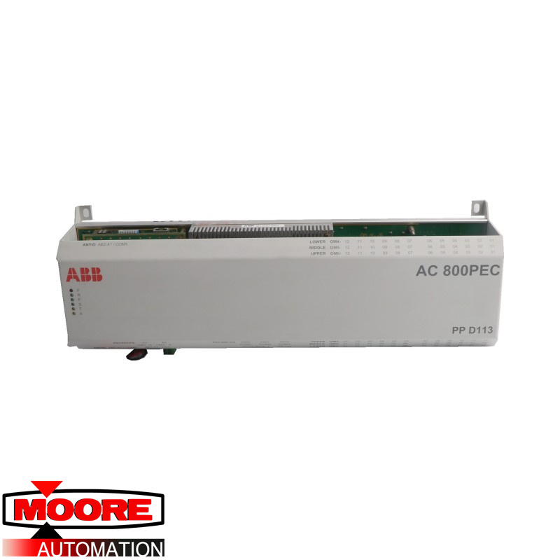 ABB PPD113 3BHE023784R2630 คอนโทรลเลอร์ AC 800PEC