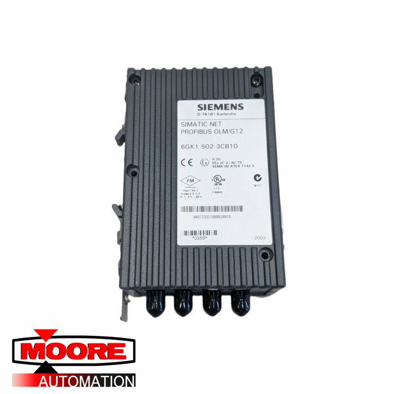 SIEMENS 6GK1502-3CB10 โมดูลลิงค์ออปติคัล Profibus OLM / G12