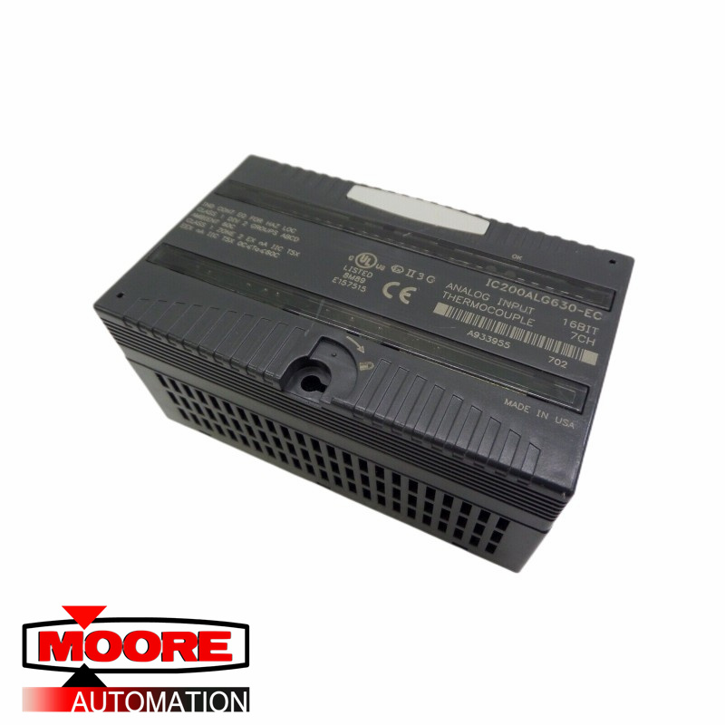 GE IC200ALG630 เทอร์โมคัปเปิลอินพุตแบบอะนาล็อก