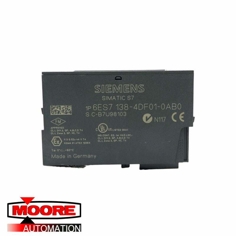 โมดูลอินเทอร์เฟซแบบอนุกรมของ SIEMENS 6ES7138-4DF01-0AB0