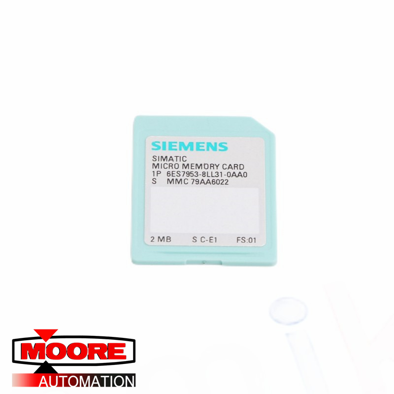 SIEMENS ไมโครเมมโมรี่การ์ด 6ES7953-8LL31-0AA0 - 2MB