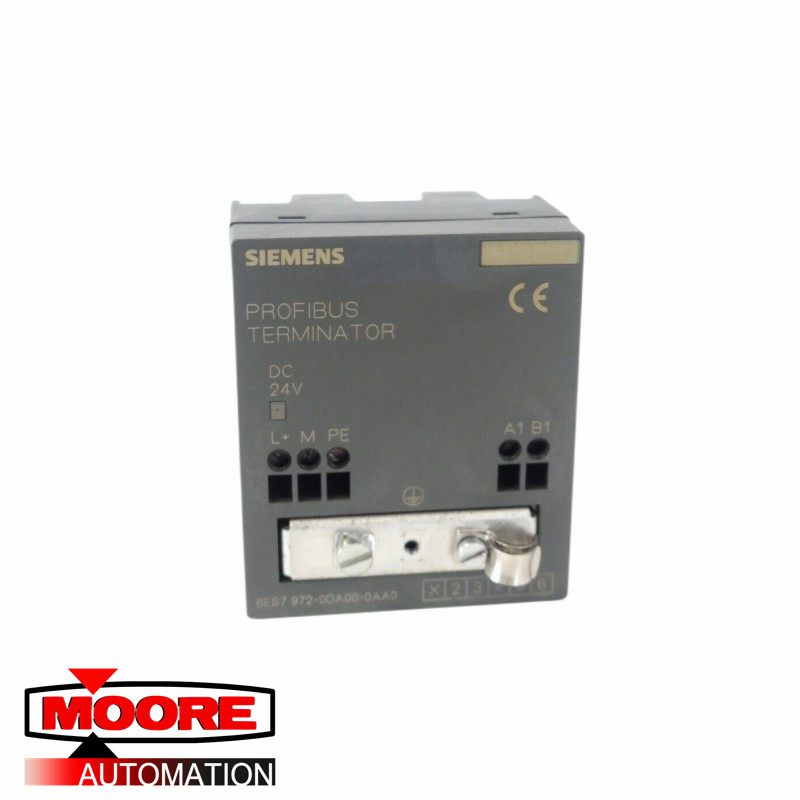 SIEMENS 6ES7972-0DA00-0AA0 เทอร์มิเนเตอร์ Profibus 24V