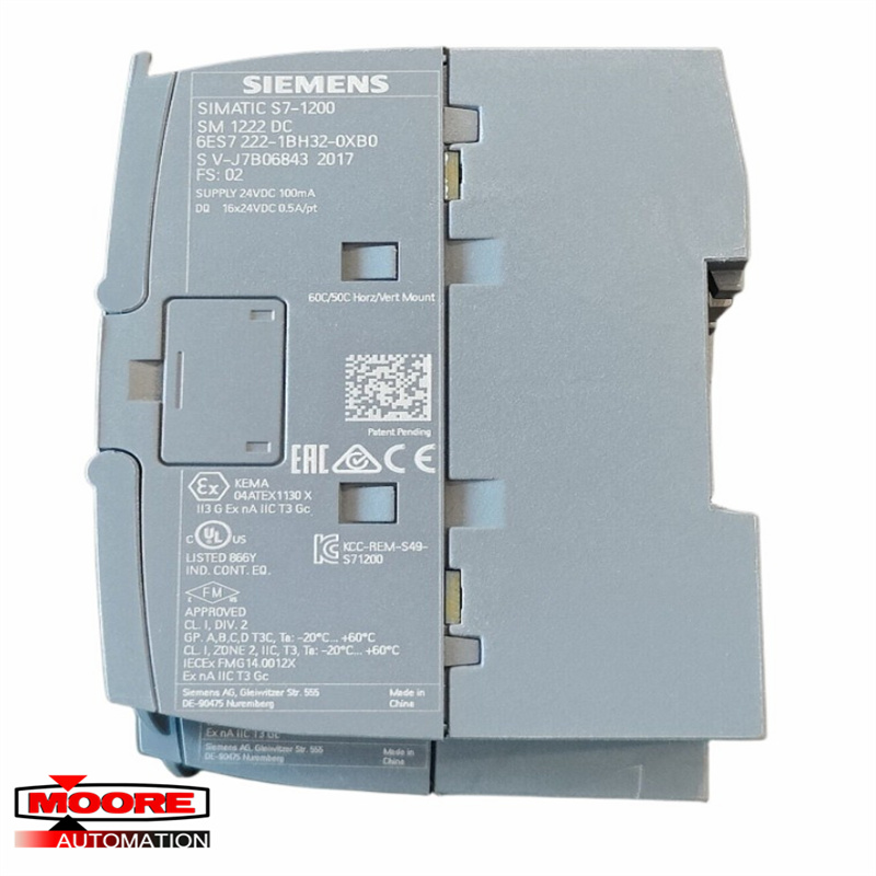 SIEMENS 6ES7222-1BH32-0XB0 โมดูลเอาต์พุตดิจิตอล