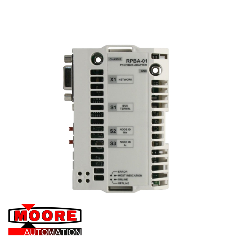 ABB RPBA-01 โมดูลอะแดปเตอร์ Profibus DP