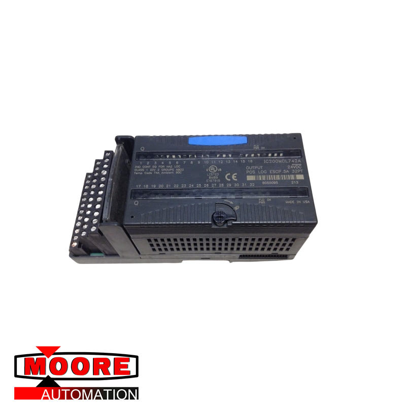 โมดูลเอาต์พุต GE IC200MDL742