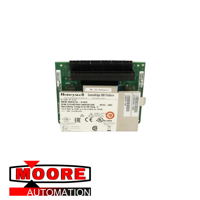 Honeywell  900A16-0103  ANALOG INPUT CARD