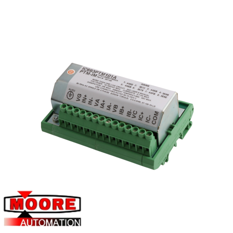 GE IC693PTM101A โมดูลทรานสดิวเซอร์กำลังสีเขียว (อุปกรณ์เสริม)