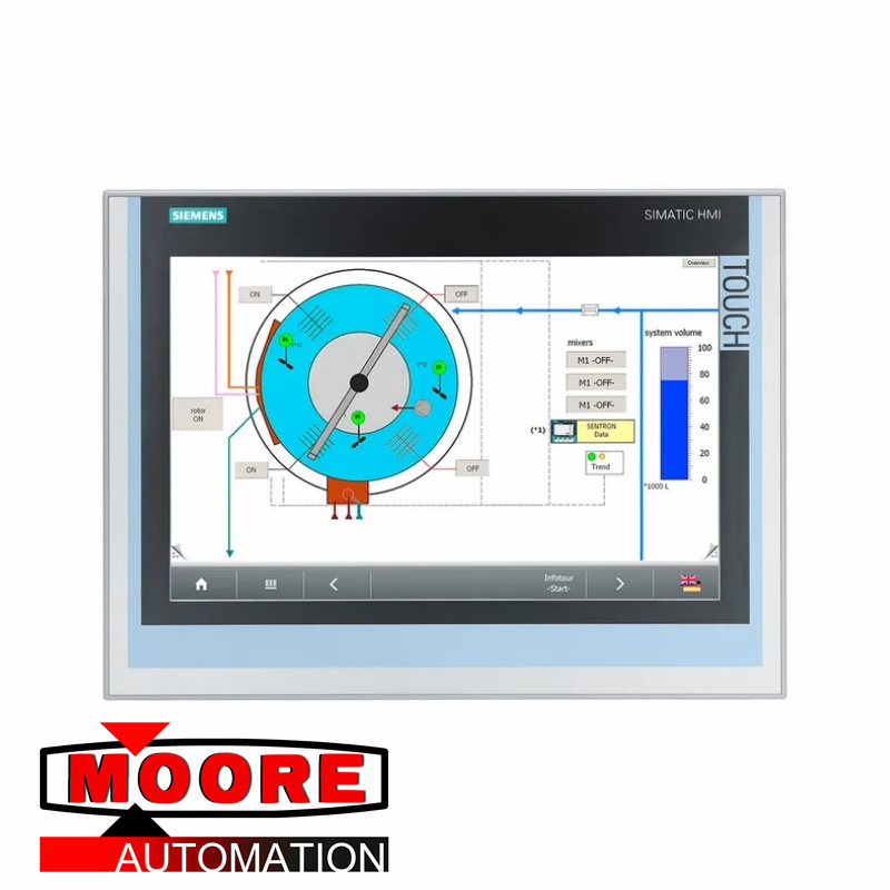 หน้าจอแผงควบคุมซีเมนส์ 6AV7240-7LC07-0HA3