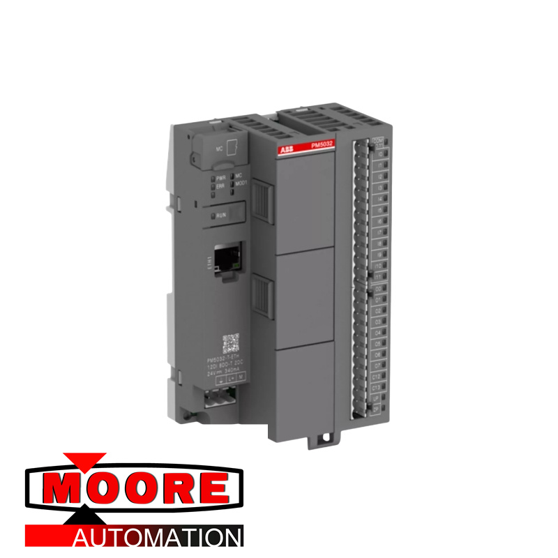 ABB PM5032-T-ETH 1SAP123400R0072 โมดูลหน่วยประมวลผลกลาง