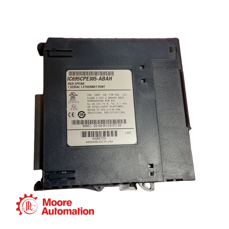 EMERSON IC695CPE305CA-BCAD IC695CPE305CA โมดูล PAC