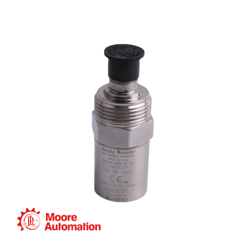 ตัวแปลงความเร็ว Velomitor CT ของ Bently Nevada 190501-03-00-00