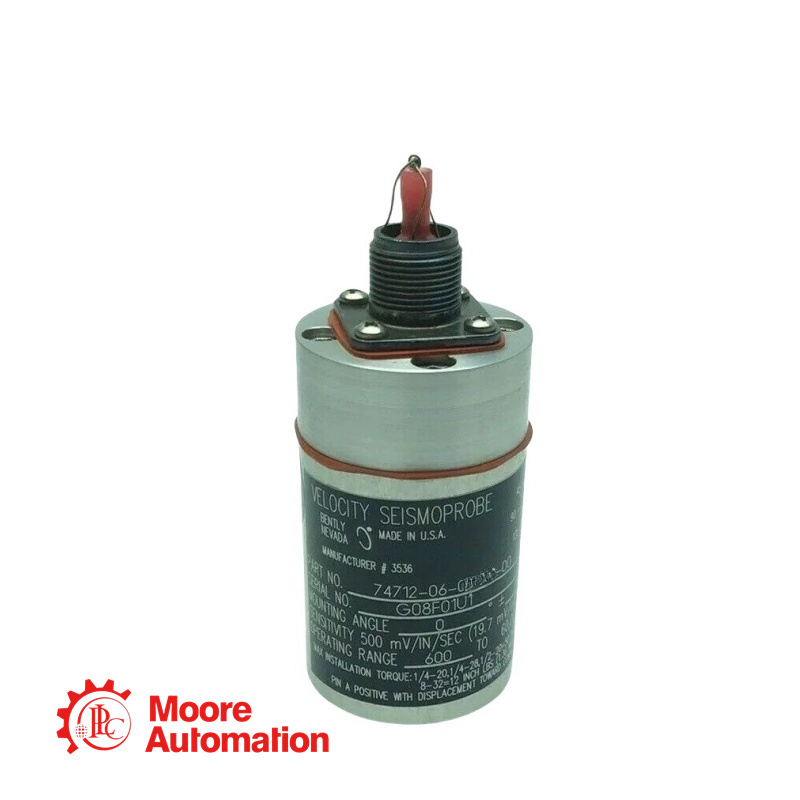 ทรานสดิวเซอร์สองสายทนอุณหภูมิสูง Bently Nevada 74712-06-10-02-00