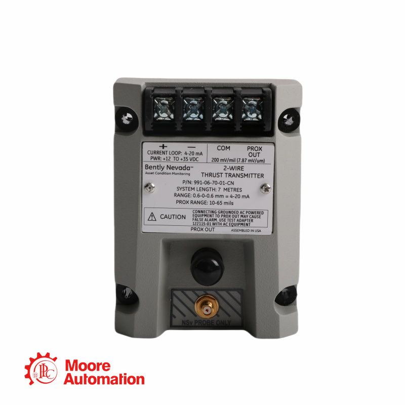 เครื่องส่งสัญญาณแรงขับ Bently Nevada 991-06-70-02-01