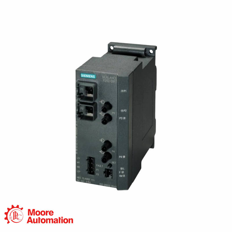 SIEMENS SIMATIC NET SCALANCE X202-IRT 6GK5202-2BB00-2BA3 IND. สวิตช์อีเทอร์เน็ต