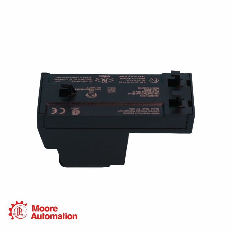 EMERSON KJ4006X1-BC1 12P4720X062 บล็อกเทอร์มินัล 8 ช่องแบบฟิวส์