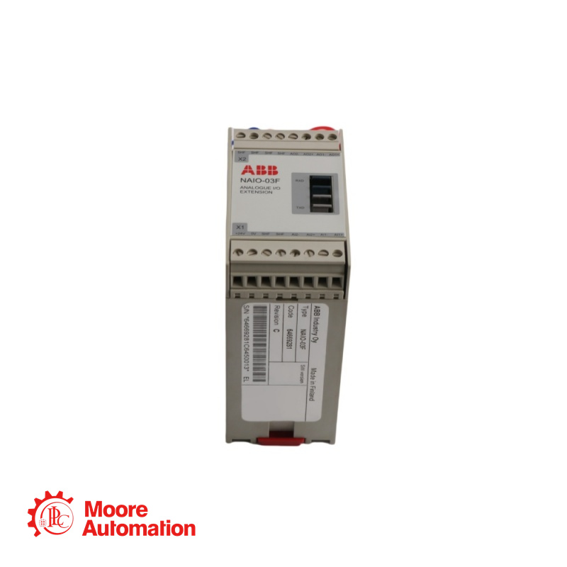ABB NAIO-03F โมดูลขยาย I/O แบบอะนาล็อก