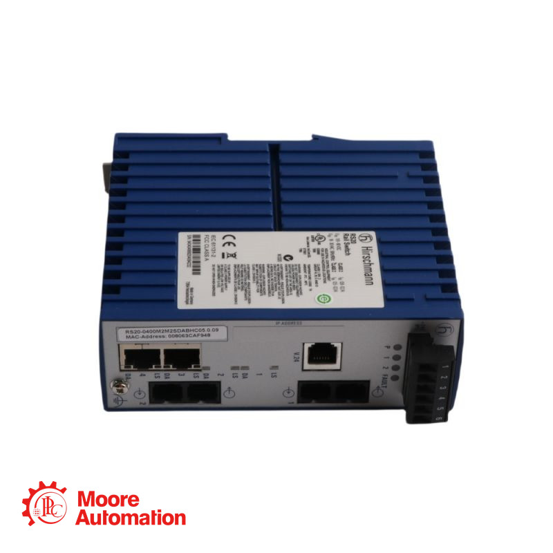 สวิตช์ราง HIRSCHMANN RS20 RS20-0800T