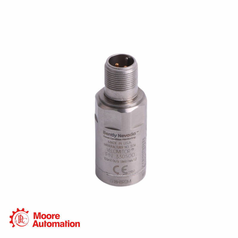 เซ็นเซอร์วัดความเร็วเพียโซเวโลซิตี้ Bently Nevada 330500-05-01 330500 Velomitor