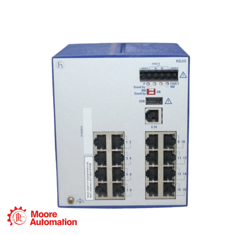 สวิตช์ราง HIRSCHMANN RS20-1600T1T1SDAEHH09.0.00