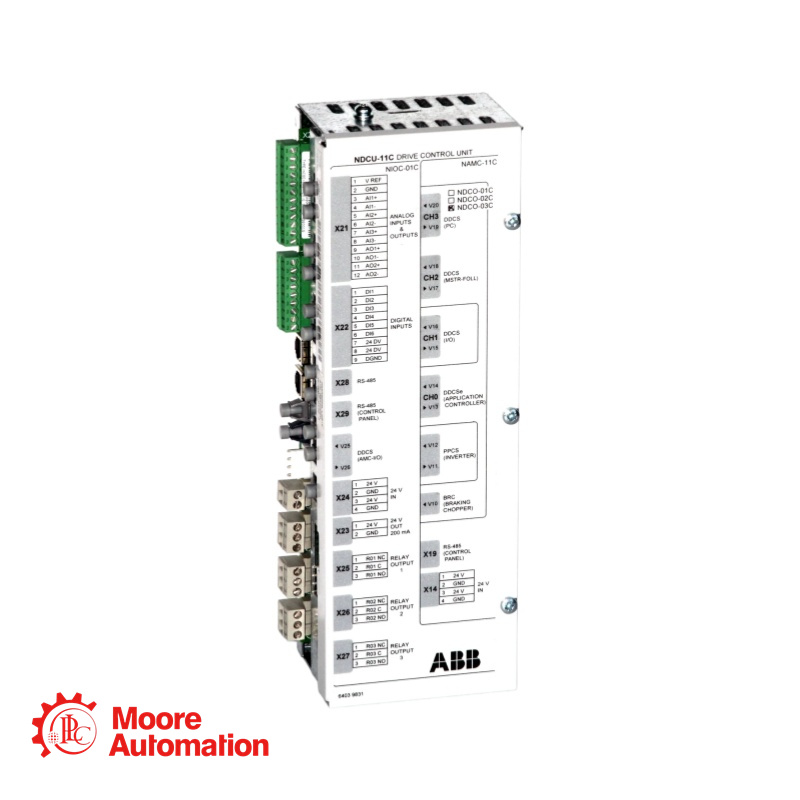 ABB NDCU-11CK 64053868B DRIVE CONTROL UNIT