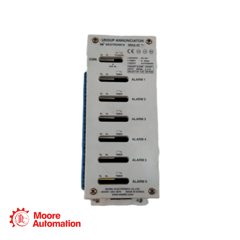 Westronics SBGA-6P1WM Annunciator