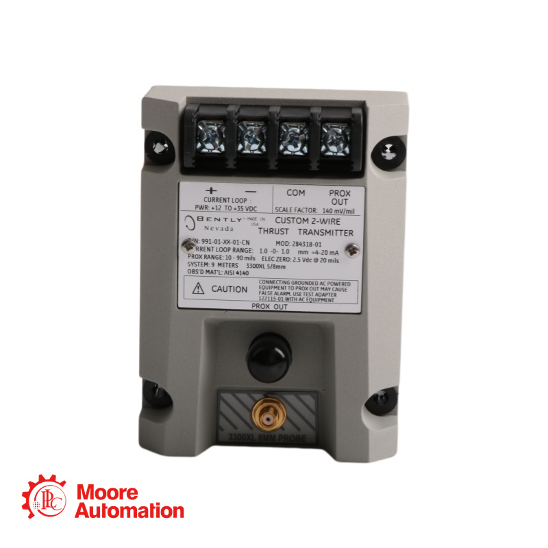 Bently Nevada 991-01-XX-01-CN MOD:284318-01 Thrust Transmitter