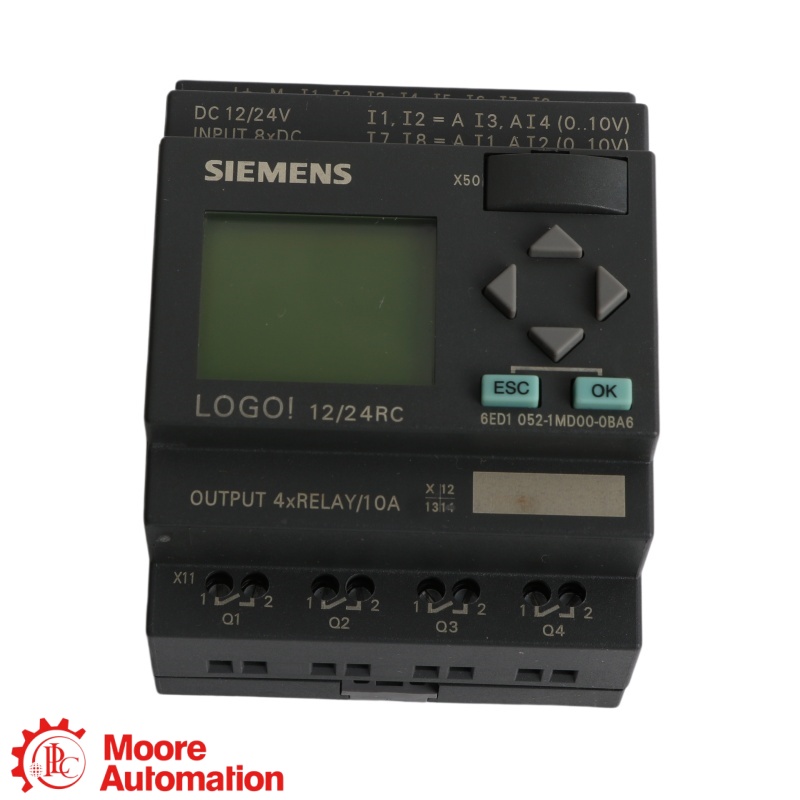 Siemens 6ED1052-1CC08-0BA2 LOGO! 24CE Logic Module