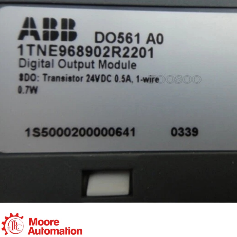 โมดูลเอาต์พุตดิจิทัล 8 แชนเนล ABB DO561 1TNE968902R2201