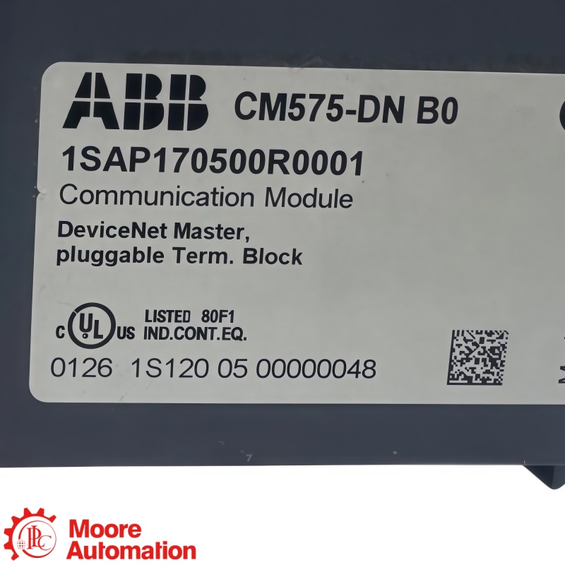 โมดูลหลัก DeviceNet รุ่น ABB CM575-DN 1SAP170500R0001