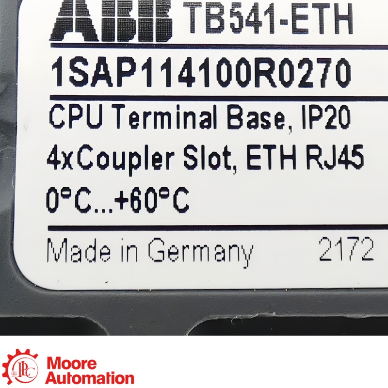 ฐานเทอร์มินัล ABB TB541-ETH AC500 V2