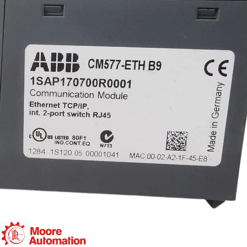 โมดูลอีเธอร์เน็ต ABB CM577-ETH 1SAP170700R0001