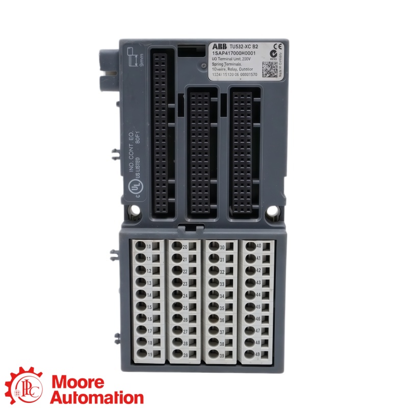 ABB TU531 1SAP217200R0001 เทอร์มินัลยูนิต 120/230 V AC