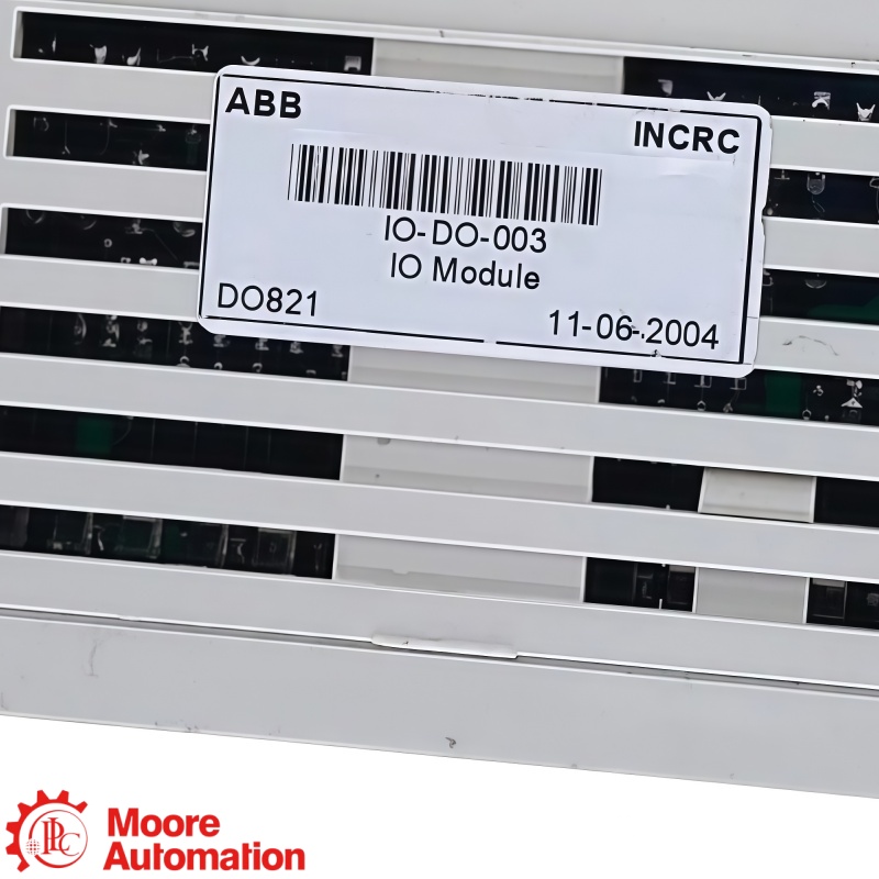 โมดูลเอาต์พุตรีเลย์ 8 ช่องสัญญาณ ABB DO821 3BSE013250R1
