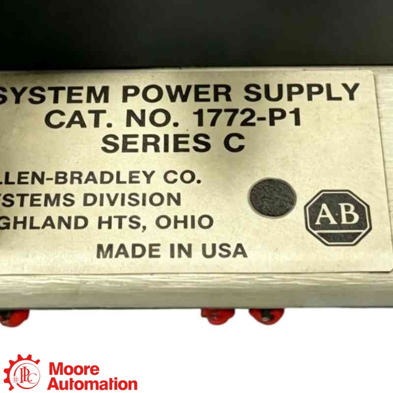 โมดูลจ่ายไฟระบบ PLC 1772-P1 PLC-2
