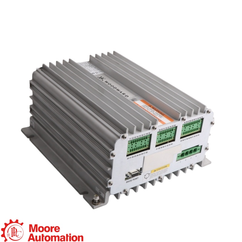 แผงควบคุมกังหันแบบติดตั้งด้านหลัง Woodward 8200-1355 Flex500