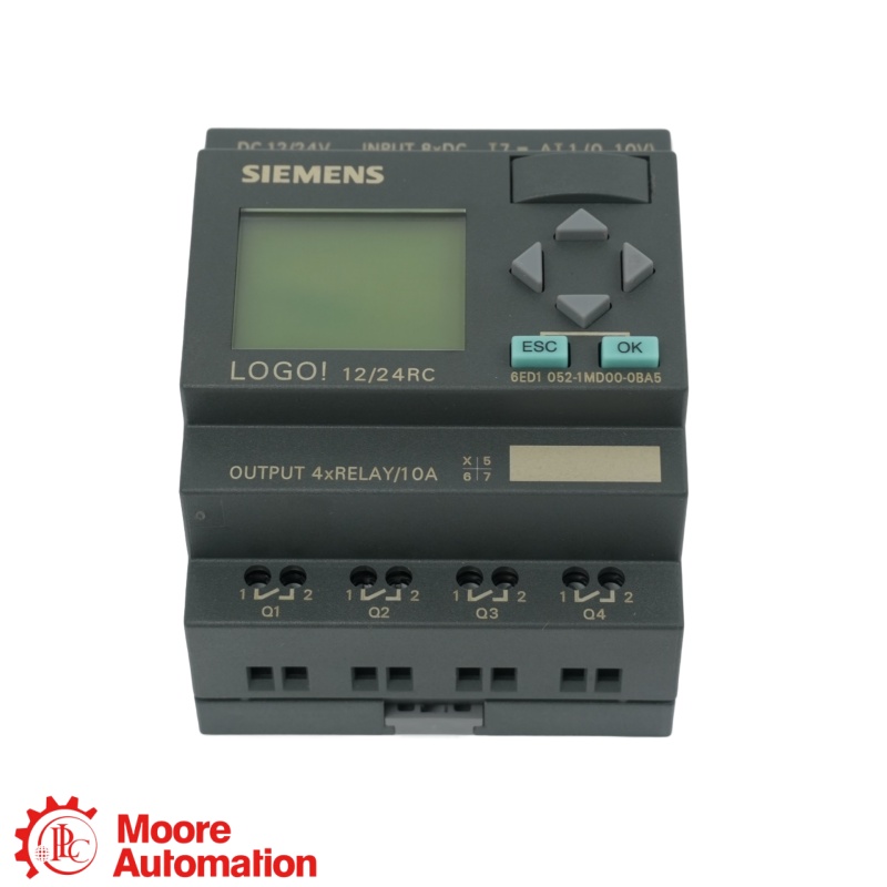 โมดูลลอจิก RC 12/24 รุ่น Siemens 6ED1052-1MD00-0BA5 LOGO!