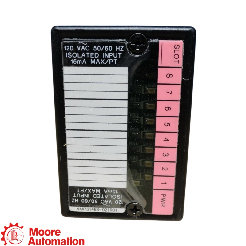 GE Fanuc IC670MDL233 120 VAC 8-Point Isolated Input Module