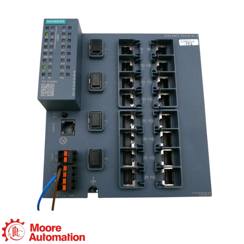 Siemens 6GK5216-4GS00-2AC2 SCALANCE XC216-4C G Managed Switch