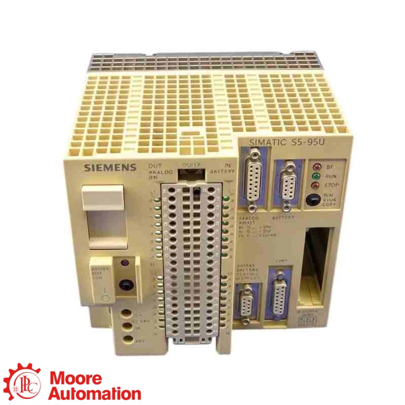 PLC ขนาดเล็ก Siemens 6ES5095-8MB02 S5-95U พร้อมพอร์ต L2