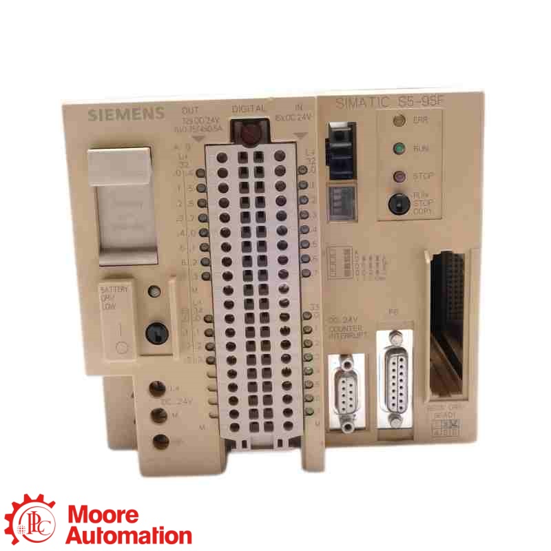 ตัวควบคุมโปรแกรมได้แบบป้องกันความล้มเหลว Siemens 6ES5095-8FA01 SIMATIC S5-95F