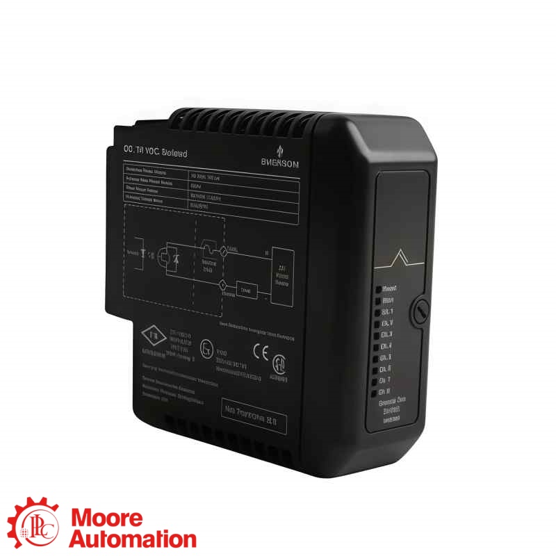 การ์ดเอาต์พุตแบบแยกส่วน 8 ช่องสัญญาณ 24 VDC รุ่น Emerson VE4002S1T1B1
