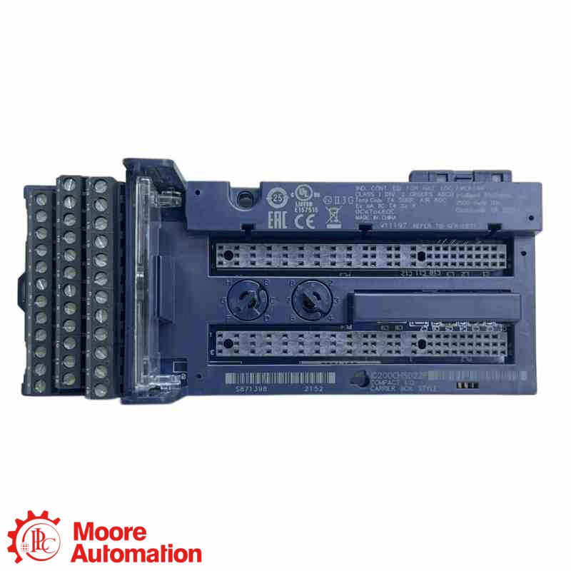 GE Fanuc IC200CHS022P VersaMax Compact I/O Carrier Box Style Vertical