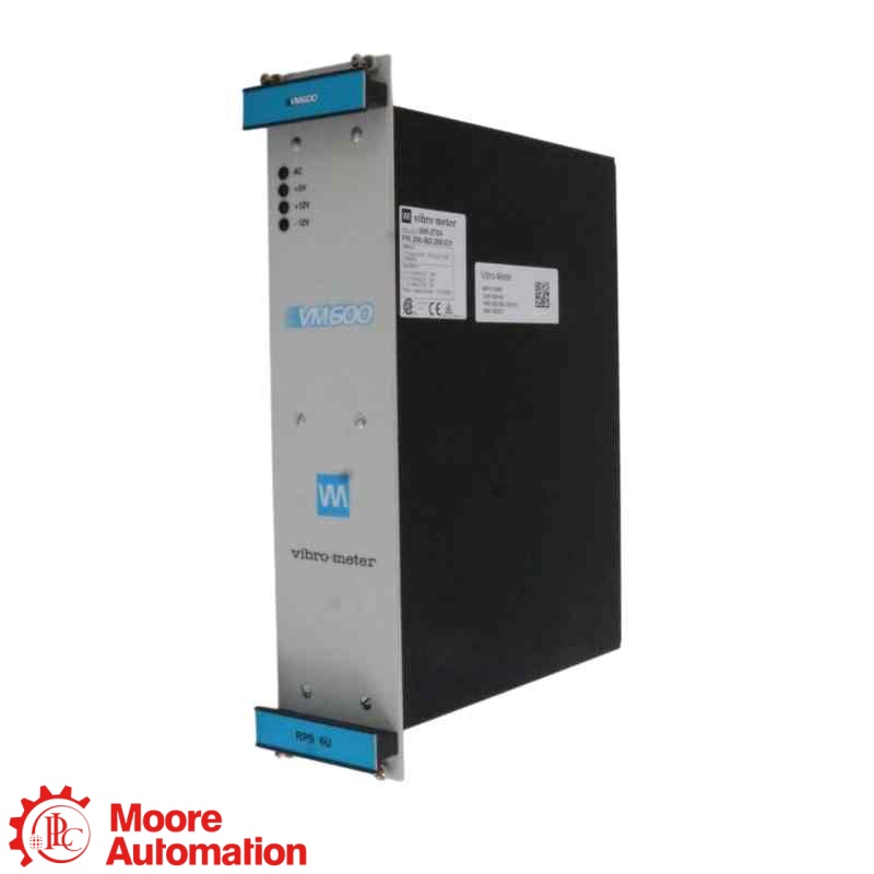 Vibro-Meter RPS6U 200-582-200-011 VM600 24 VDC Rack Power Supply