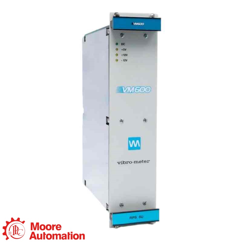 Vibro-Meter RPS6U 200-582-200-12X VM600Mk2 24 VDC Rack Power Supply
