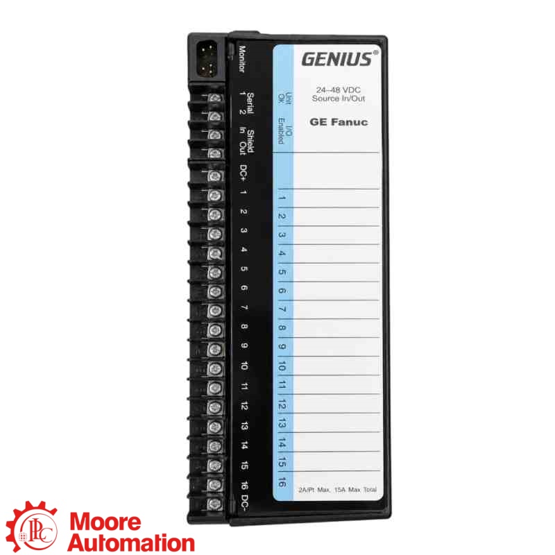 GE Fanuc IC660BPM100 Genius I/O PowerTRAC Power Monitoring Block