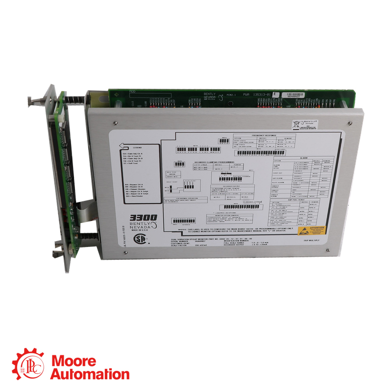Bently Nevada 3300/20-13-03-01-00-00 Dual Thrust Position Monitor