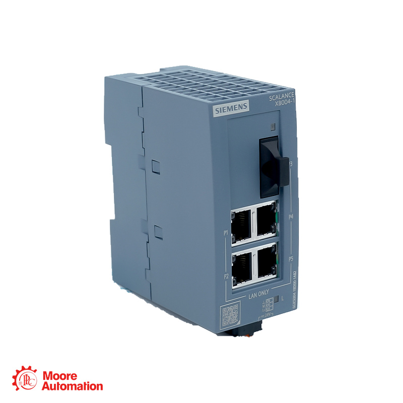 Siemens 6GK5004-2BD00-1AB2 SCALANCE XB004-2 Unmanaged Industrial Ethernet Switch